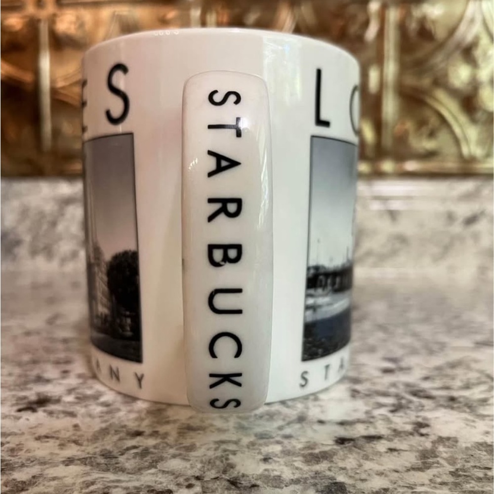 Starbucks 2003 Barista Mug City Scenes Series Ceramic 18 fl oz. Los Angeles